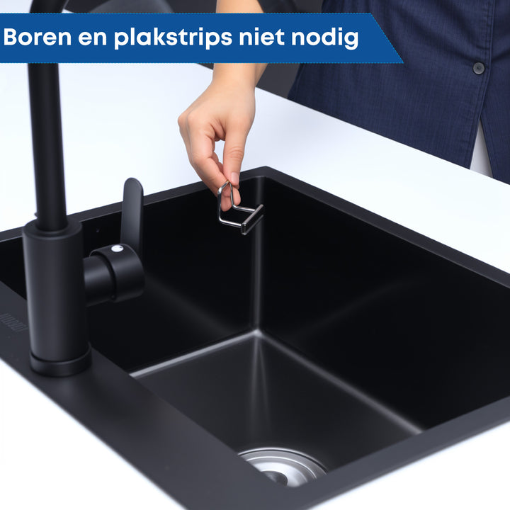 Sponshouder Magnetisch zilver