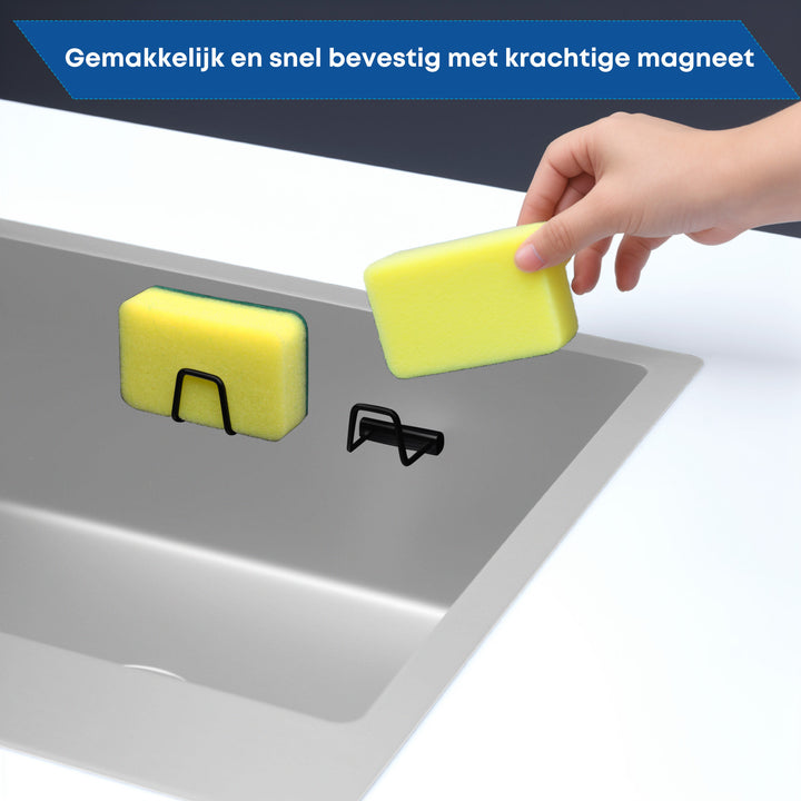 Sponshouder Magnetisch Zwart