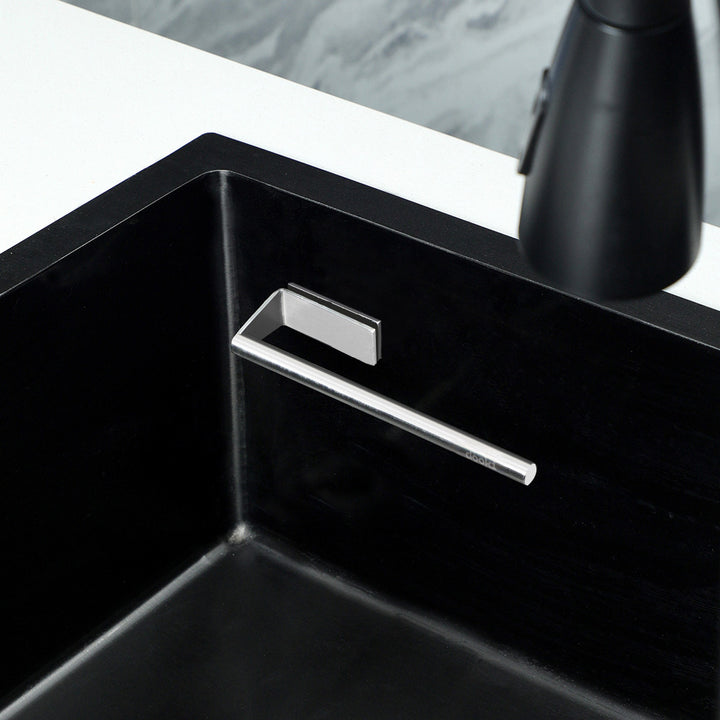 Vaatdoekhouder Magnetisch RVS - Zilver